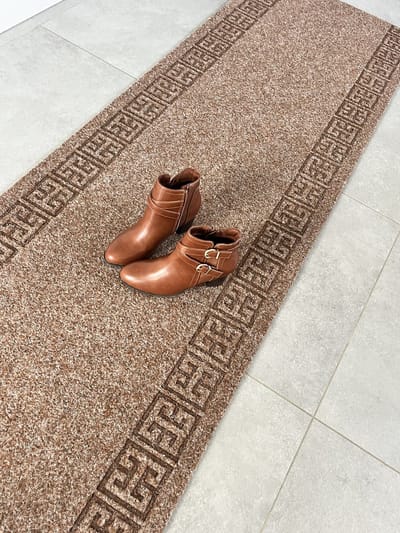 JYG Vloerkleed CORSICA - Keukenmat - Keukenloper - Anti Slip - 66x200cm - Beige