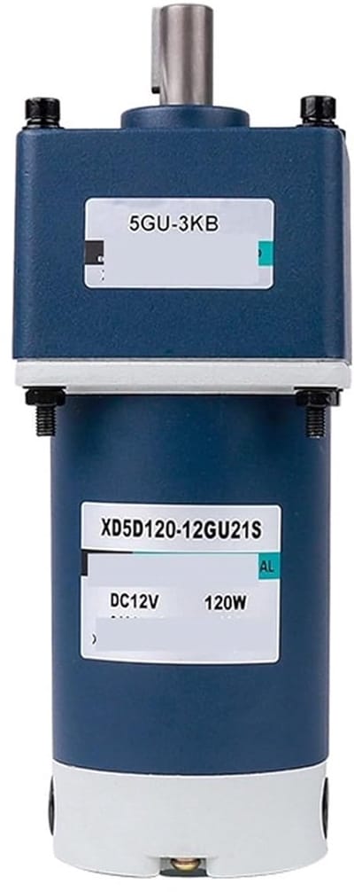 Gelijkstroommotor - Transportbandmotor Reductor - Apparatuur Aandrijven - Instelbare Snelheid - 120 W - Grijs