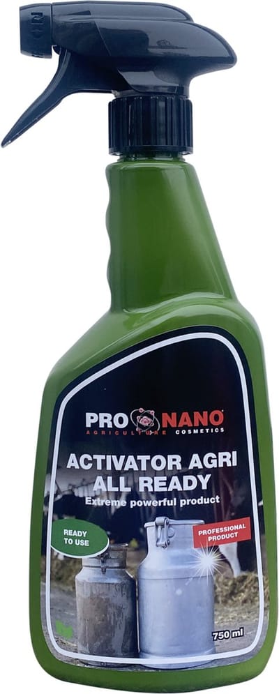 ProNano | Pro Nano Activator Agri 750ml | Ready to use | Contactloos reinigen | Extreem krachtige reiniger |