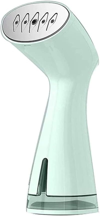 Handheld kledingstomer - Draagbare stomer - Kreukels verwijderen - Automatische uitschakeling - 145 ml tank - Wit groen