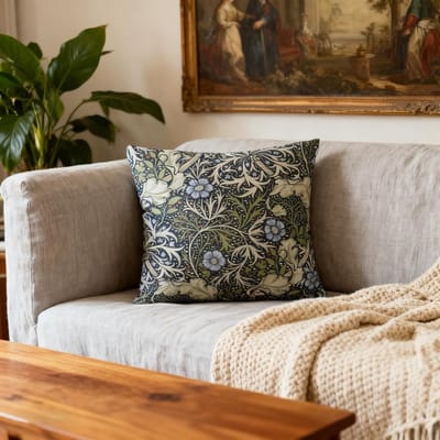 Set van 2 Kussenslopen 40cm x 40cm, Dubbelzijdige Kussenovertrekken met Bohemian Patroon, Vintage Decoratie voor Thuis en Cadeau voor Vrouwen