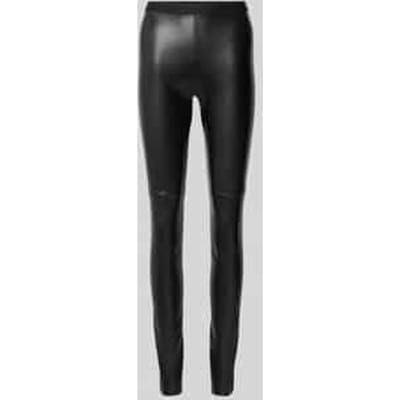 Leggings in leerlook