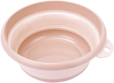 Opvouwbare Afwasbak - Draagbare Wastafel - Kamperen en Reizen - Ruimtebesparend Ontwerp - One Size - Roze