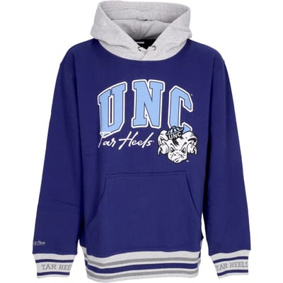 Herenhoodie NCAA Premium Vintage Logo Fleecehoodie Unchee Navy