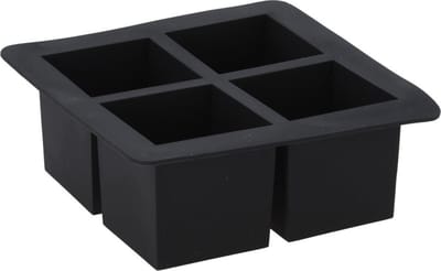 Grote ijsblokken - ijsblokjes vorm - herbruikbare flexibele siliconen ice tray voor groot cocktail ijs - kerst cadeau tip
