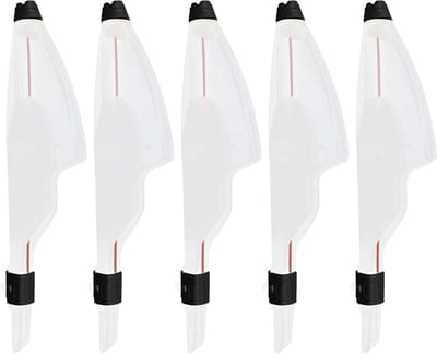 Hengel Tip Beschermers - Hengel Accessoires - Vissen Beschermen - Verstelbaar Universeel - 5 Stuks - Niet gespecificeerd