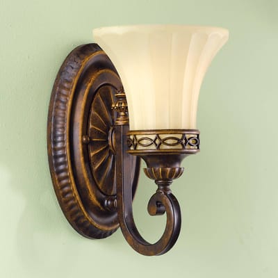 Feiss LED Wandlamp Drawing Room | 1X E27 Max 60W | Walnut