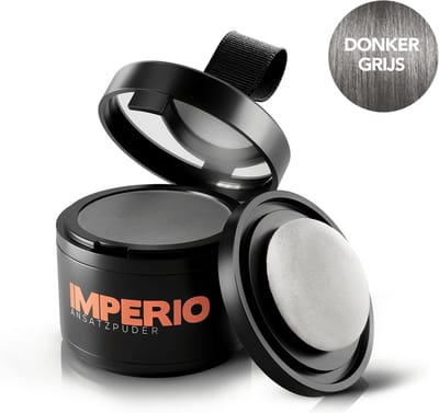 IMPERIO Uitgroei Poeder Donkergrijs · Uitgroei Spray Alternatief · Uitgroei Verven · Haarmascara · Uitgroei Bijwerken · Uitgroeispray Opnieuw Uitgevonden
