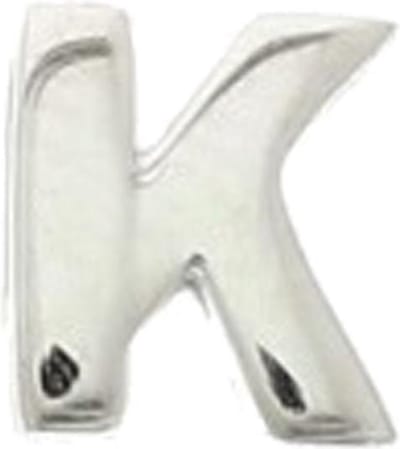 The Jewelry Collection Hanger Letter K - Zilver