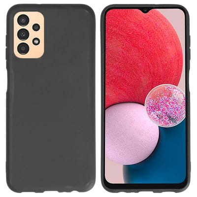 imoshion Hoesje - Geschikt voor Samsung Galaxy A13 (4G) - Color Backcover - Zwart