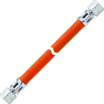 Gasslang - Slangkoppeling - Apparaten Aansluiten - Universele Wartels - 150 cm - Oranje