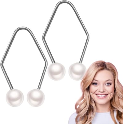 Natuurlijke dimples makers voor wangen, smile face trainer, 2 stuks, aluminium, perfect voor een stralende lach
