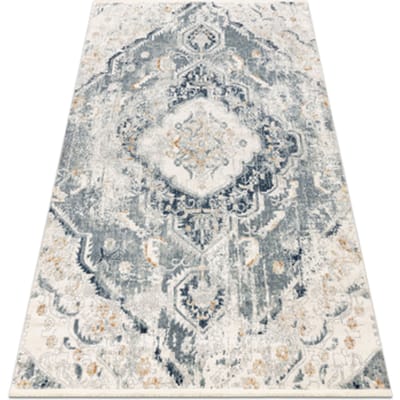 Kleden Rugsx DISTIN 0816A blauw / lichtgroen / wit 160x230 cm
