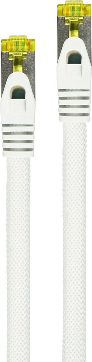 PYTHON S/FTP CAT7 10 Gigabit netwerkkabel / wit - LSZH - 0,50 meter