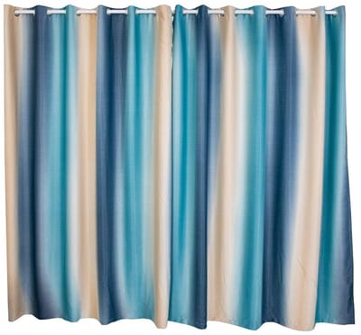 Dailygoods- Verloopraam Gordijn - Kleurverloop Ontwerp - Verduisterend - Polyester Materiaal - Eenvoudige Installatie - Geschikt voor Woonkamer/Slaapkamer - Raamdecoratie