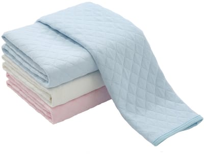 3-pack waterdichte babyverschoonmatjes - milieuvriendelijk katoen, ademend, wasbaar, herbruikbaar - 3 per verpakking - 45*35 cm