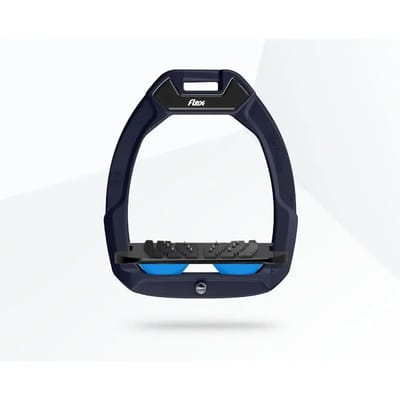 Veiligheidsstijgbeugels Gehoekt Ultra Grip Rood/Zwart/Blauw Flex-On Safe-On