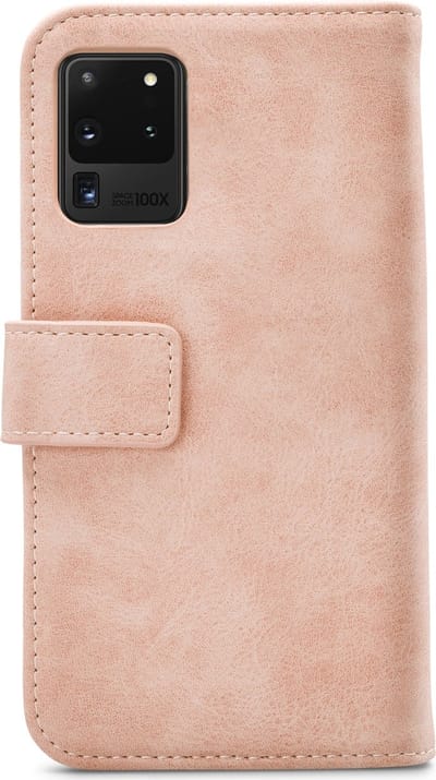 Mobilize - Samsung Galaxy S20 Ultra Hoesje - Elite Gelly Wallet Book Case Licht Roze