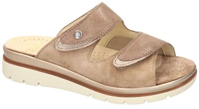 Fidelio Hallux -Dames - bruin licht - slippers & muiltjes - maat 35