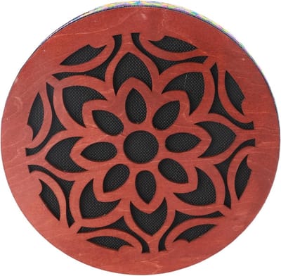 Draagbare Birken Handdrum voor Ontspanning en Geluid, Set van 8 Stuks, Muzikaal Instrument voor Creatieve Expressie