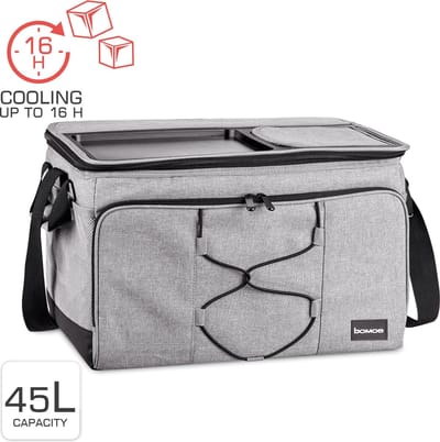 bomoe IceBreezer KT43 opvouwbare koeltas - koelbox voor onderweg - 43x32x28 cm - 45 liter - picknicktas perfect voor barbecues of festivals