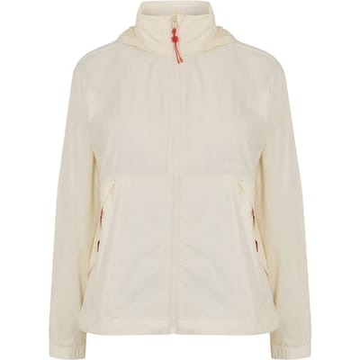Timberland Dames UV Lichtgewicht Windjack (Vintage Wit)