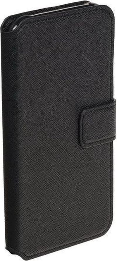 Zwart fashion case tpu bookcase voor Samsung Galaxy J5 hoesje