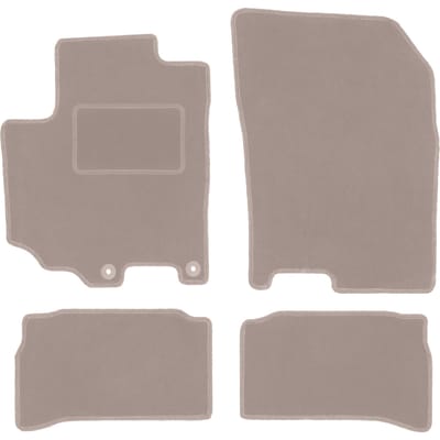 Beige velours matten voor: Suzuki Grand Vitara III crossover (2015-)