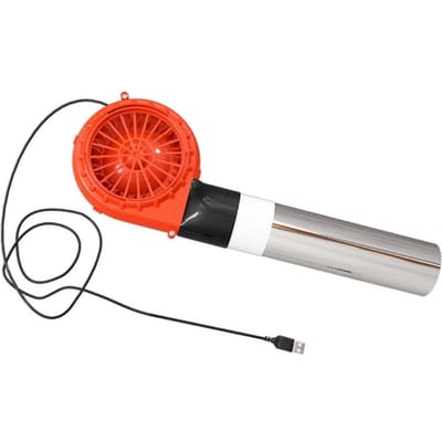 Ventilateur de barbecue, cheminée d'allumage au charbon de bois, ventilateur de barbecue, ventilateur pour fumoir, démarreur de ventilateur électrique red