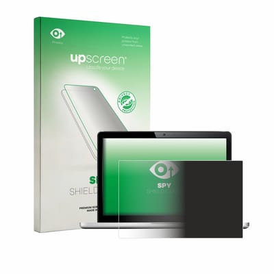 upscreen - privacy screenprotector voor Laptops met 15.3 inch-scherm [329 mm x 205.6 mm, 16:10] Folie Beschermfolie Blauwlichtfilter