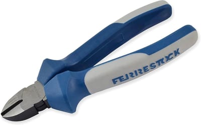 Snijtang Diagonaal - Zijkniptang - Draad Knippen - Ergonomische Handgreep - 150 mm - Chroom en Blauw