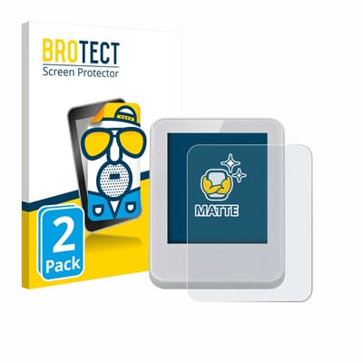 BROTECT - Screenprotector voor Bresser ClimaTemp Digitale kamerthermometer - Folie Beschermfolie matte 2 Stuks