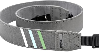 Lanyard - Grijs met Groene Strepen - Universeel voor Controllers met Bevestigingspunten
