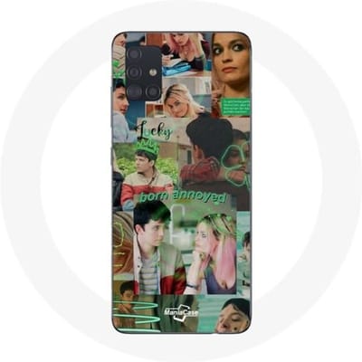 Coque - Samsung - Galaxy A51 - Sex Education - Maeve Wiley - Otis Milburn - Souple