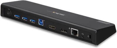 StarTech USB 3.0 Docking Station met HDMI en 4K DisplayPort Dual Monitor Ondersteuning voor Windows en Mac