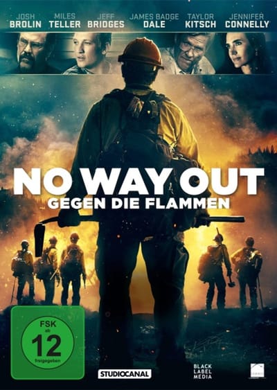 PLAION No Way Out - Gegen die Flammen DVD Duits, Engels