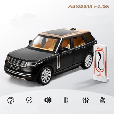 1/24 Range Rover SUV Legering Auto Model Diecasts Metaal Off-Road Voertuigen Auto Model Geluid Licht Simulatie Collectie Kinder Speelgoed Cadeau