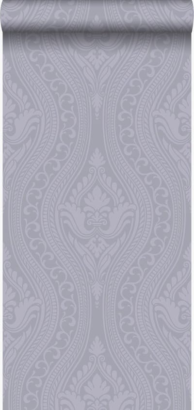Origin Wallcoverings behang ornamenten paars en grijs - 53 cm x 10.05 m - 346631