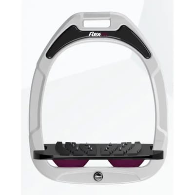Ultra Grip Inclinatie Beugels Wit/Zwart/Paars Flex-On Green Composite