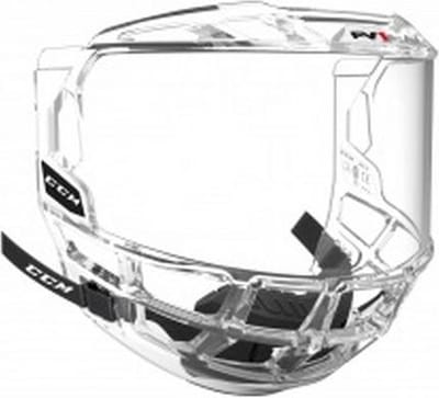 CCM - FV1 Volledig IJshockey Helmvizier - Beschermvizier - Kinderen - Transparant - Slagvast & Anti-Fog