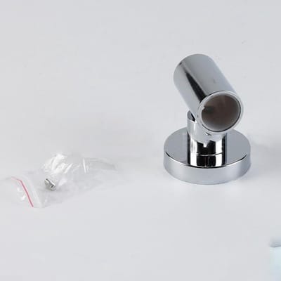 Douche Staaf Beugel - Muur Houder - Douche Installatie - Temperatuurbestendig - 25mm Stangen - Zilver