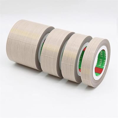 Isolatietape Glasvezel - Hoge Temperatuur Tape - Vacuümsealen & Isoleren - PTFE Lijm Zonder Resten - 10 Meter Lengte