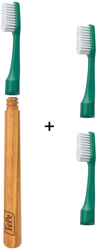 TePe Tandenborstel Choice Soft Groen - 6 x 3 stuks - Voordeelverpakking