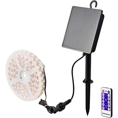 Sygonix SY-5947264 Lichtslang op zonne-energie LED LED vast ingebouwd 1.8 W Transparant
