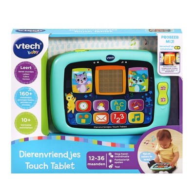VTech Baby Dierenvriendjes Touch Tablet - Interactief Speelgoed - Educatief Babyspeelgoed - Vanaf 1