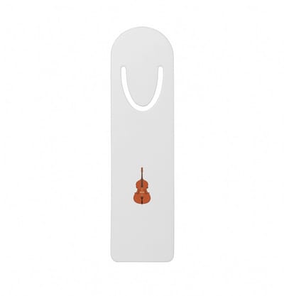 Hacebo® - Violen metalen boekenlegger - Viool - Violisten - Muzikant - snaarinstrument - cello Bladwijzer boekenleggers - 12.7 cm x 3.2cm