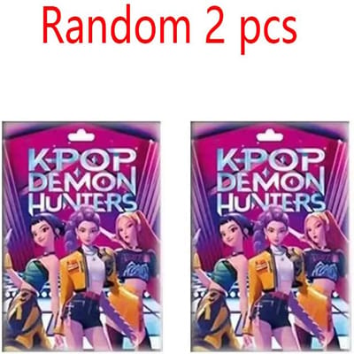 2026 Nieuwste Blind Box KPOP Witch Hunters Super Idol Rumi Mira Zoey Demon Hunter Mini Figuur PVC Model Verjaardagscadeau Blind Box blue