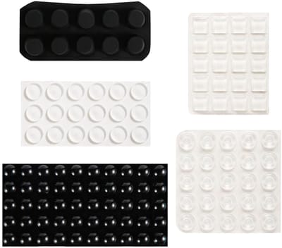 Dailygoods - Bump Dots - Braillestickers - Siliconen hulpmiddelen - Zwart en Wit - Stickers voor blinden en slechtzienden - Ideaal voor ouderen