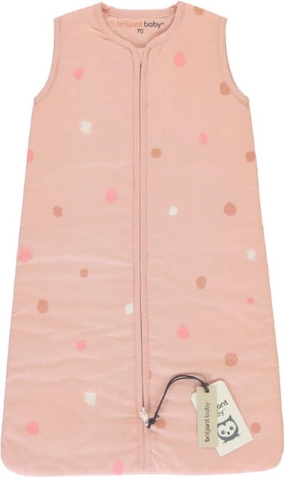 Briljant Baby Winterslaapzak Baby Sunny - Roze - Maat 70 - Baby Winter Slaapzak