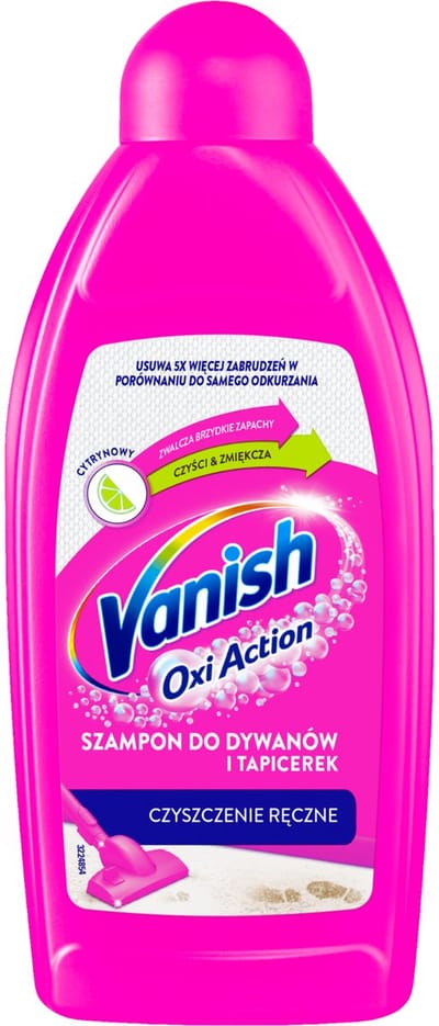 Vanish Gold - Tapijt Reinigingsshampoo - Handwas - Citroen Geur - 3-in-1
